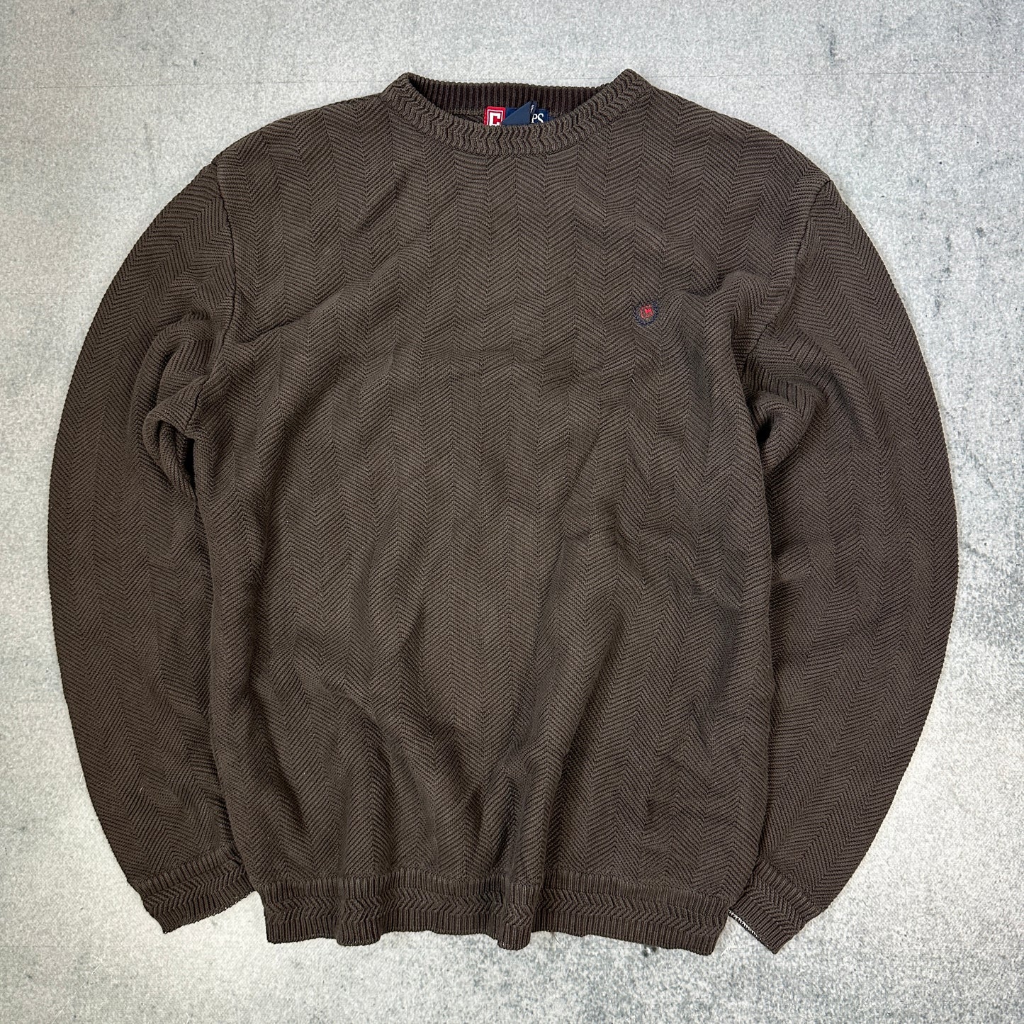 Vintage Chaps Strickpullover Braun (XL)