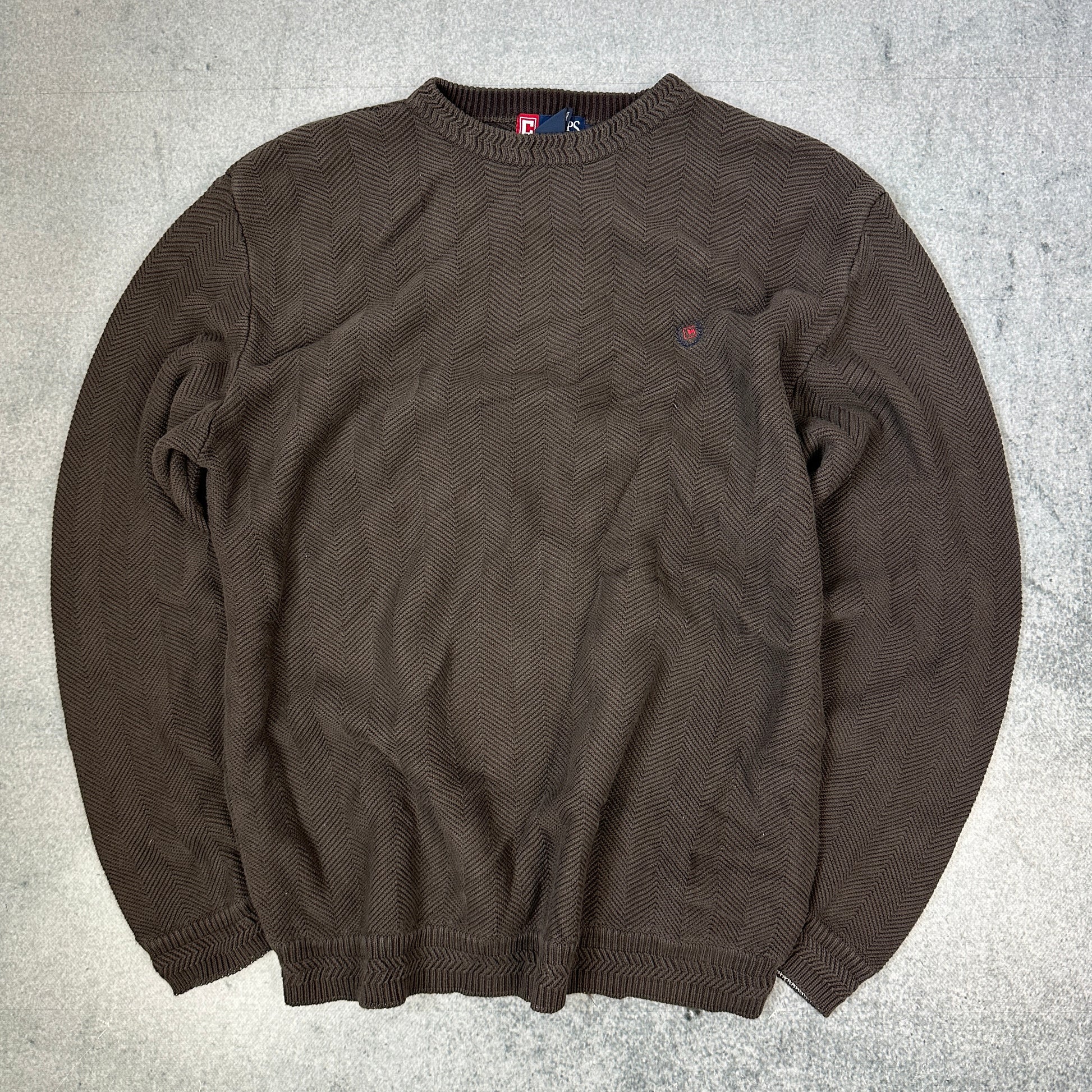 Vintage Chaps Strickpullover Braun (XL)