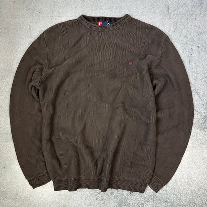 Vintage Chaps Strickpullover Braun (XL)