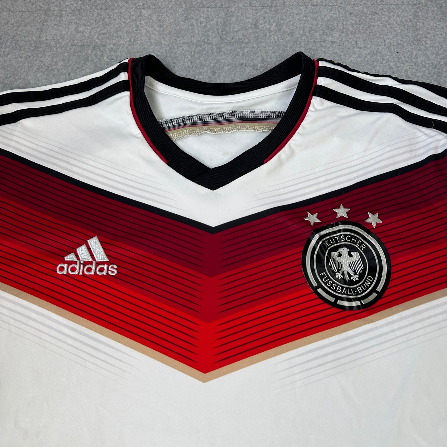 Adidas Deutschland WM 2014 Trikot Weiß (L-XL)