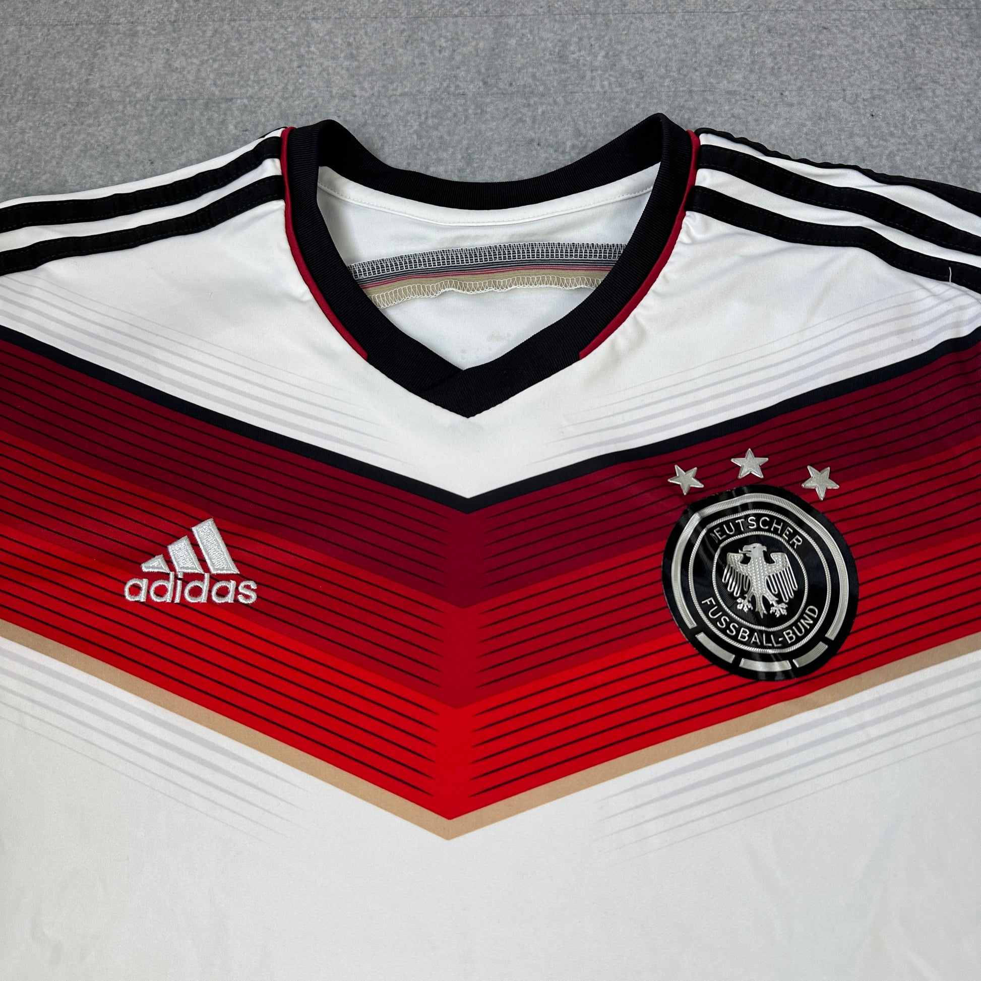 Adidas Deutschland WM 2014 Trikot Weiß (L-XL)