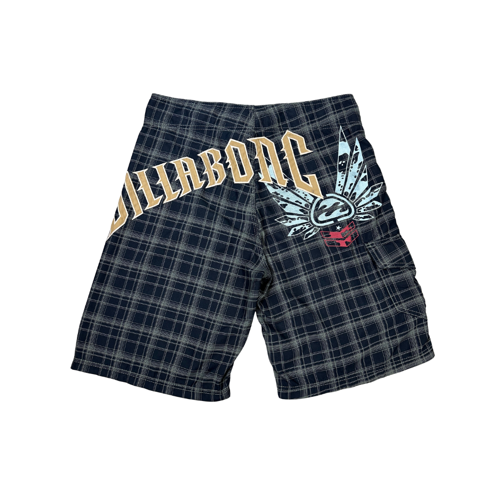 Y2K Billabong Shorts Blau (34)