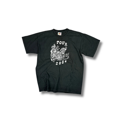 Vintage Bandshirt Tour 2004 T-Shirt Schwarz (L)