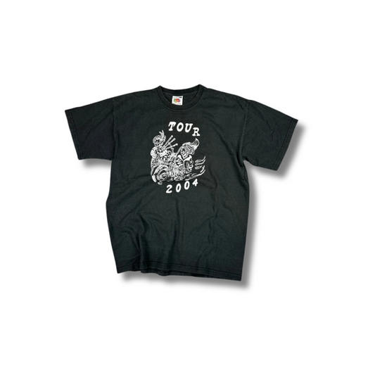 Vintage Bandshirt Tour 2004 T-Shirt Schwarz (L)