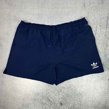 Vintage Adidas 90er Jahre Shorts Marineblau (XL)