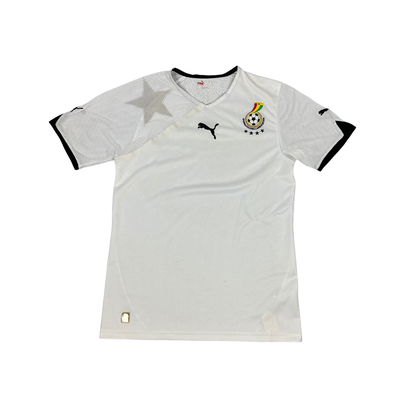 Puma Ghana 2010-2011 Trikot Weiß (S)