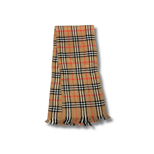 Vintage Burberry Cashmere Schal Braun