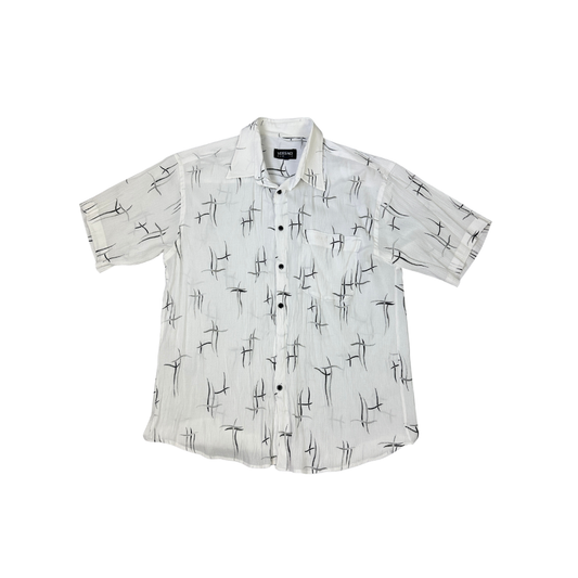 Vintage Versace Classic Hemd Weiß (XL)