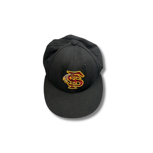 Vintage Floridas State Seminoles Cap Schwarz 7 1/8