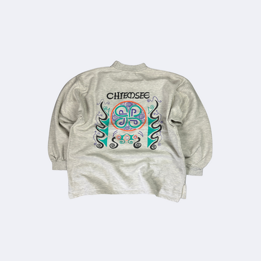 Vintage Chiemsee Sweater Grau (XL) 80er/90er