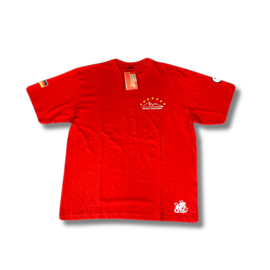 Vintage Deadstock Michael Schumacher Collection T-Shirt Rot (XL)