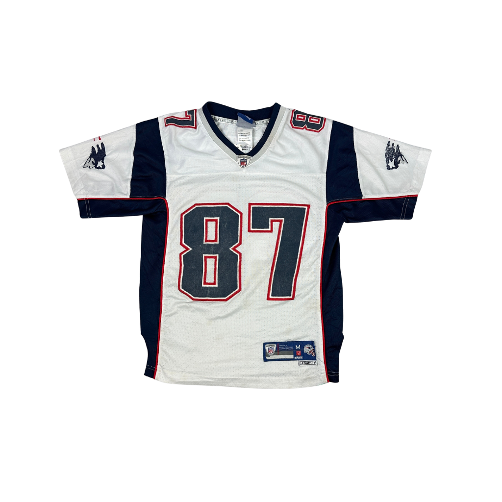 Nfl Equipment On Field New England Patriots / Rob Gronkowski Trikot Weiß (Kindergröße M)