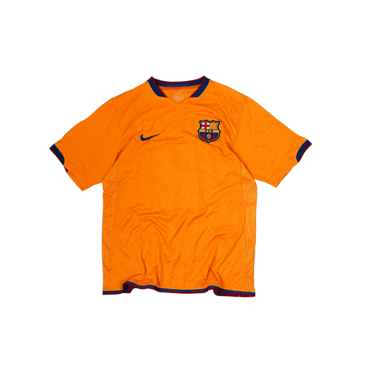 Nike FC Barcelona Trikot 2007-2008 Ronaldinho Orange (M)
