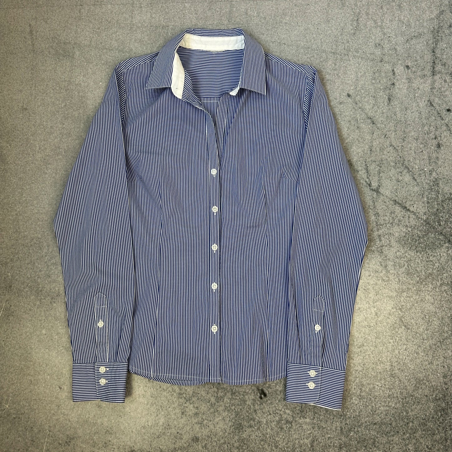 Vintage Hemd Blau (XS-S)
