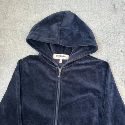 Vintage Juicy Couture Sweatjacke Marineblau (S)