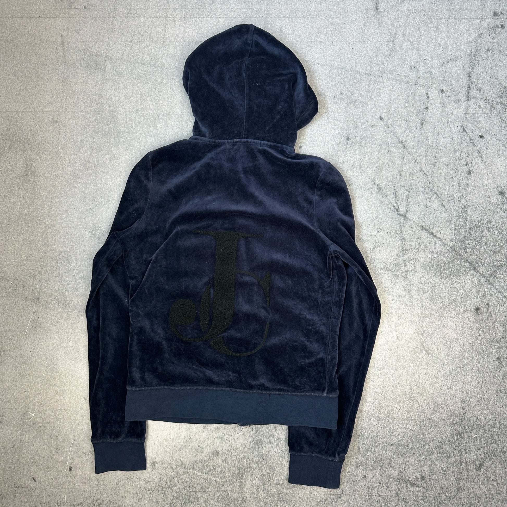 Vintage Juicy Couture Sweatjacke Marineblau (S)