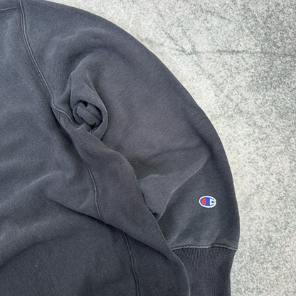 Vintage Champion Champion Sweatshirt Schwarz (L)