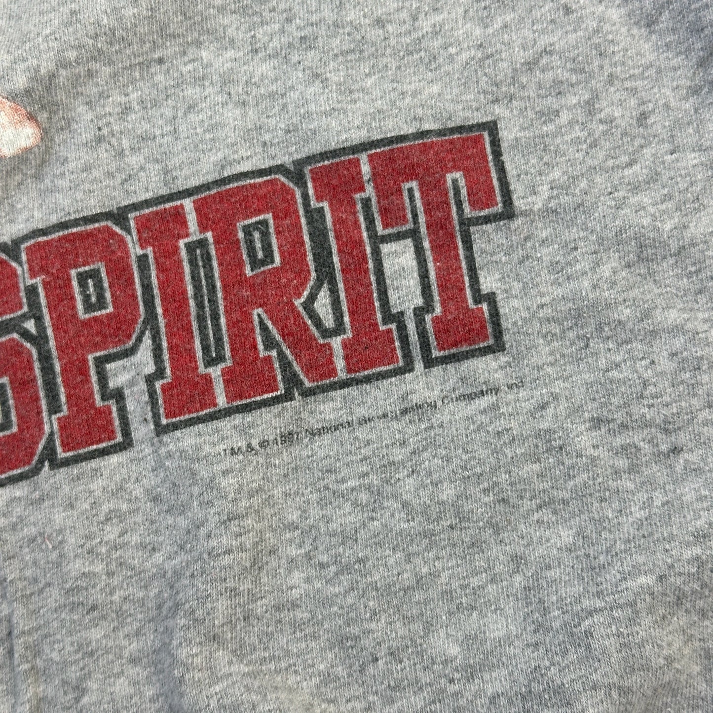 Vintage Delta Spartan Spirit Cheerleader T-shirt Grau (L)