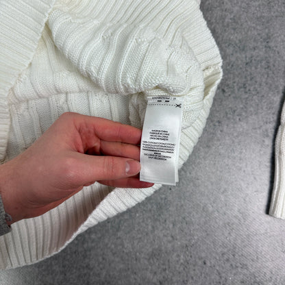 Polo Ralph Lauren Strickpullover Mit V-Ausschnitt Weiß (M)