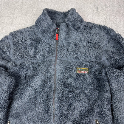 Vintage L.L.Bean Fleecejacke Grau (L)