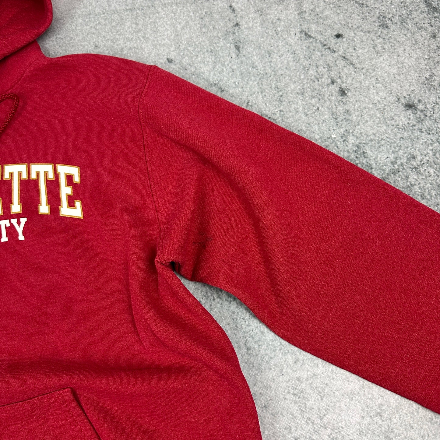 Vintage Champion Willamette University Hoodie Rot (S)