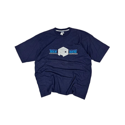 Vintage Southpole Southpole Denim / Streetwear Graphic T-Shirt Marineblau (XL)