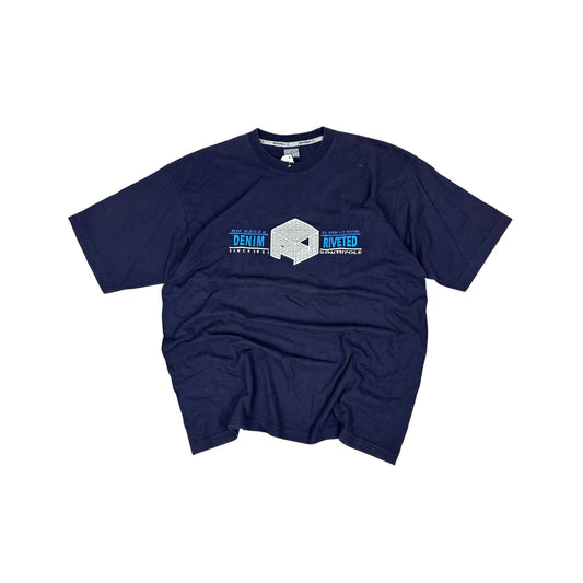 Vintage Southpole Southpole Denim / Streetwear Graphic T-Shirt Marineblau (XL)