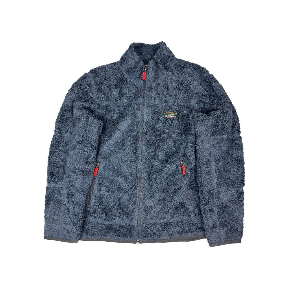 Vintage L.L.Bean Fleecejacke Grau (L)
