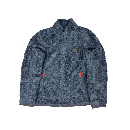 Vintage L.L.Bean Fleecejacke Grau (L)