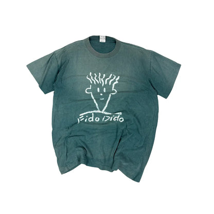 Vintage Design By Ta-ta Fido Dido Cartoon T-Shirt Grün (L)