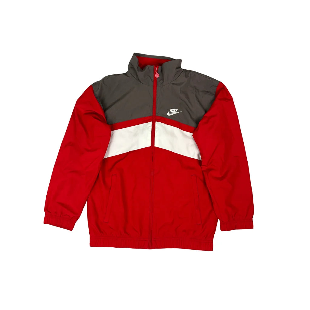 Vintage Nike Trainingsjacke Rot (S)