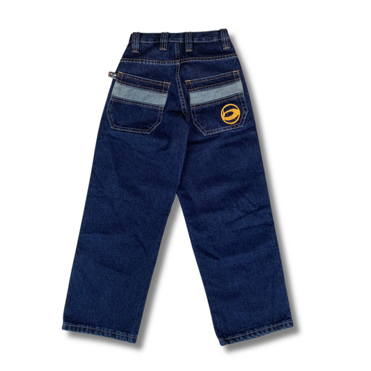 Vintage Bunt Baggy Jeans (XS)