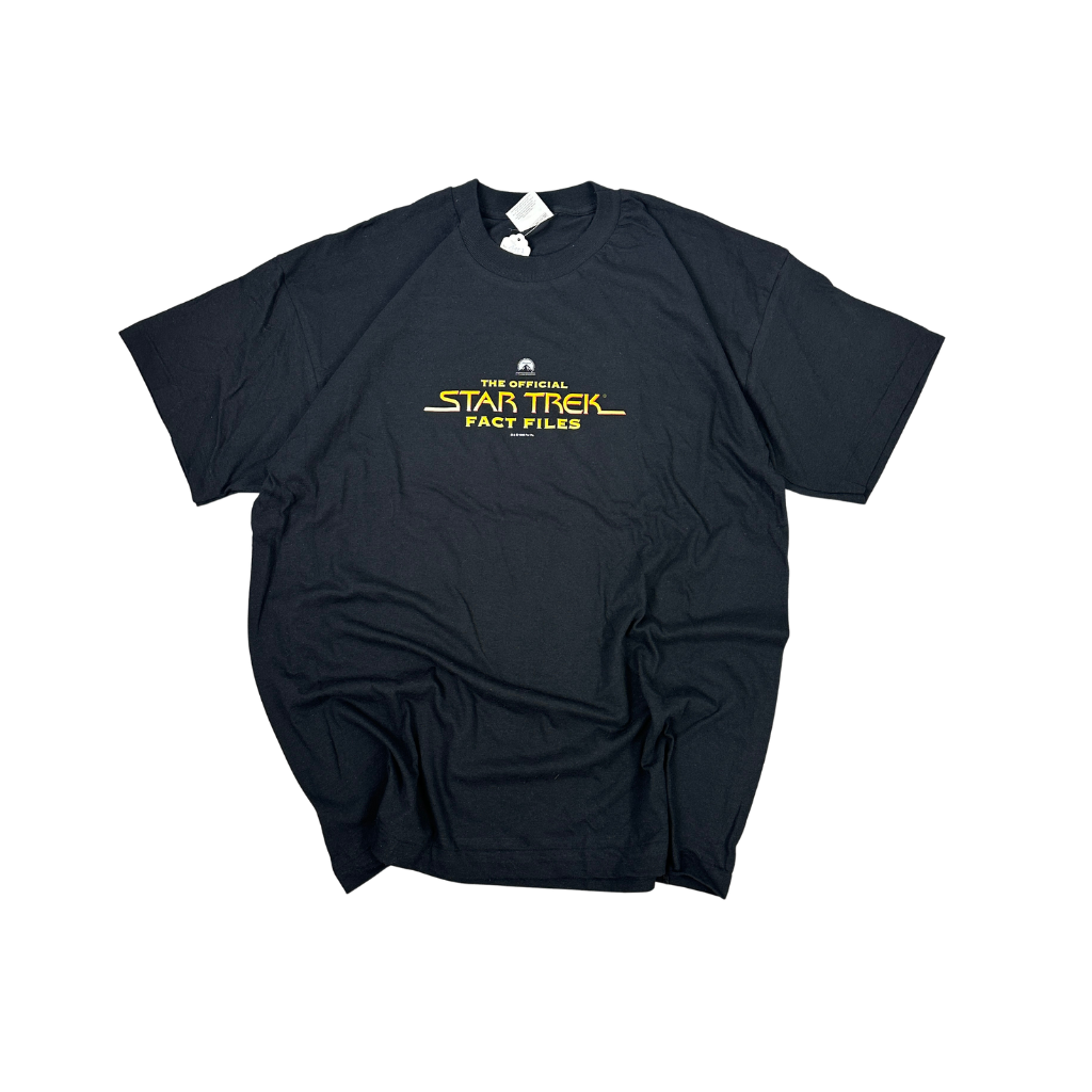 Vintage Screen Stars Star Trek T-Shirt 1998 Schwarz (XL)
