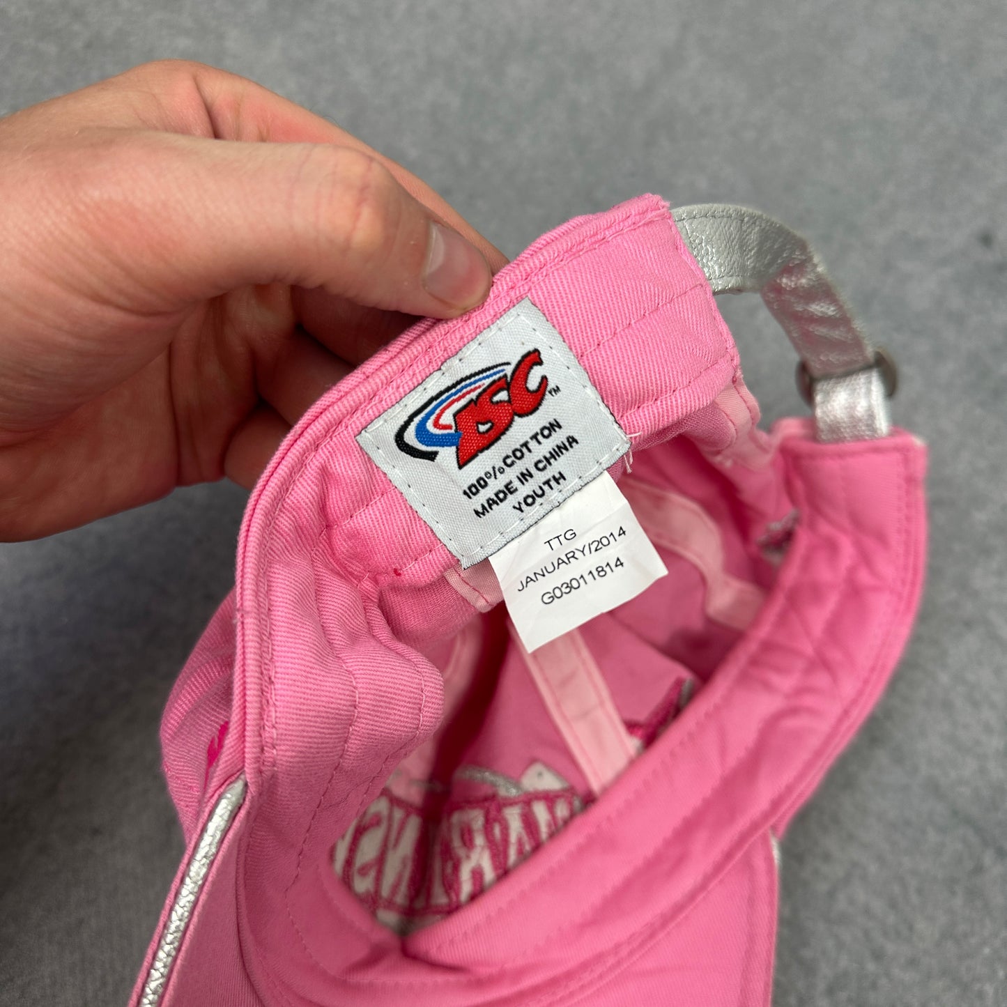 Y2K Style Martinsville Cap Rosa