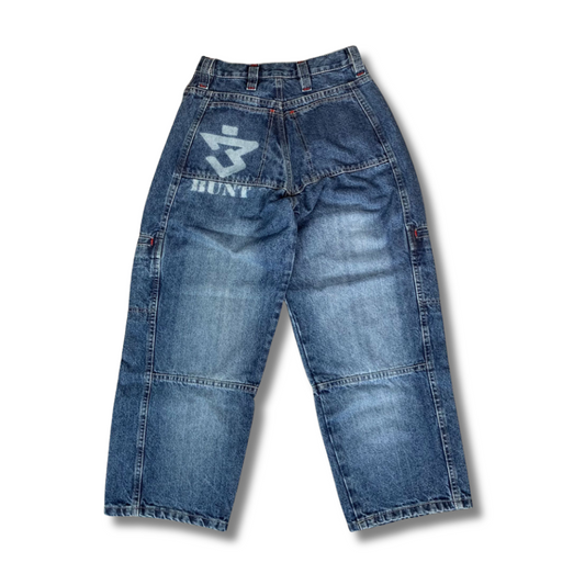 Vintage Bunt Baggy Jeans (S)