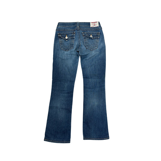 True Religion Flared Jeans Blau (27)