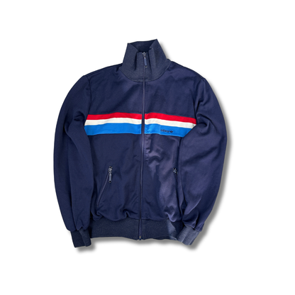 Vintage Adidas 80s Trainingsjacke Blau (S)
