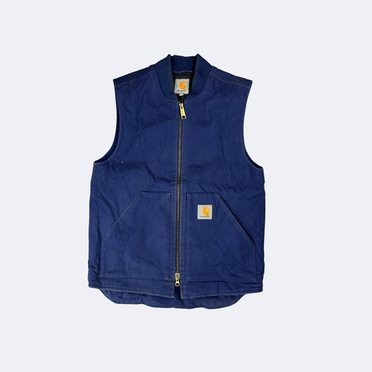 Vintage Carhartt Weste Blau (S)