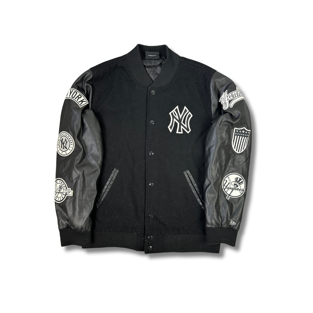 Vintage New Era x New York Yankees Collegejacke (L)