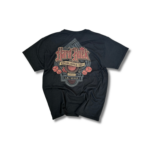 Vintage Hard Rock Cafe Las Vegas T-Shirt Schwarz (L)
