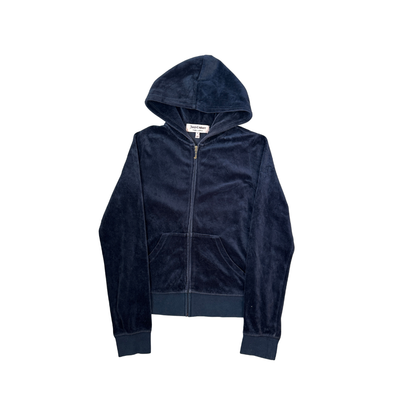 Vintage Juicy Couture Sweatjacke Marineblau (S)