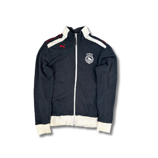 Vintage Puma Trainingsjacke Dunkelblau (M)