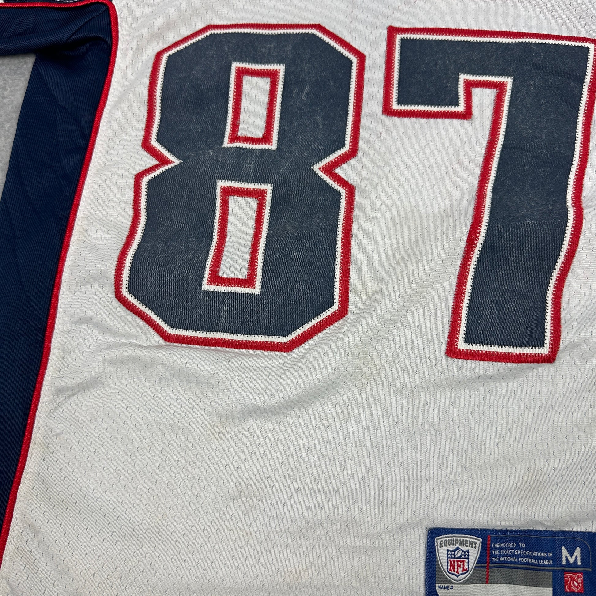 Nfl Equipment On Field New England Patriots / Rob Gronkowski Trikot Weiß (Kindergröße M)