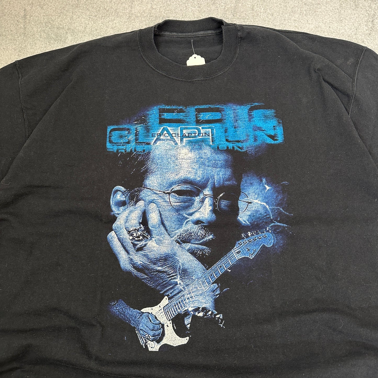 Vintage Eric Clapton 1998 World Tour T-shirt Schwarz (XL)