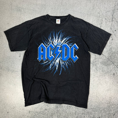 Fruit Of The Loom AC/DC T-Shirt Schwarz (M)
