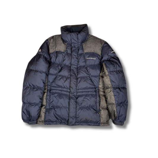 Montbell Pufferjacke Blau/Grau (M)
