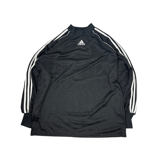 Vintage 80er Jahre Adidas Torwart Trikot Schwarz (L)