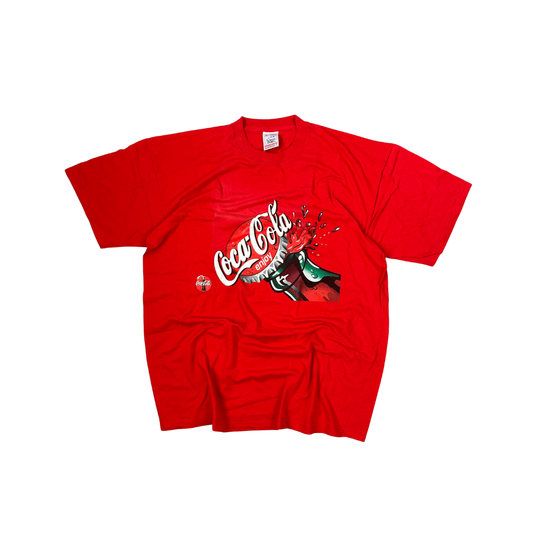 Screen Stars Coca-Cola T-Shirt Rot (XL)