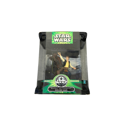 Star Wars Silver Anniversary 2002 – Han Solo & Chewbacca „Death Star Escape“ Hasbro