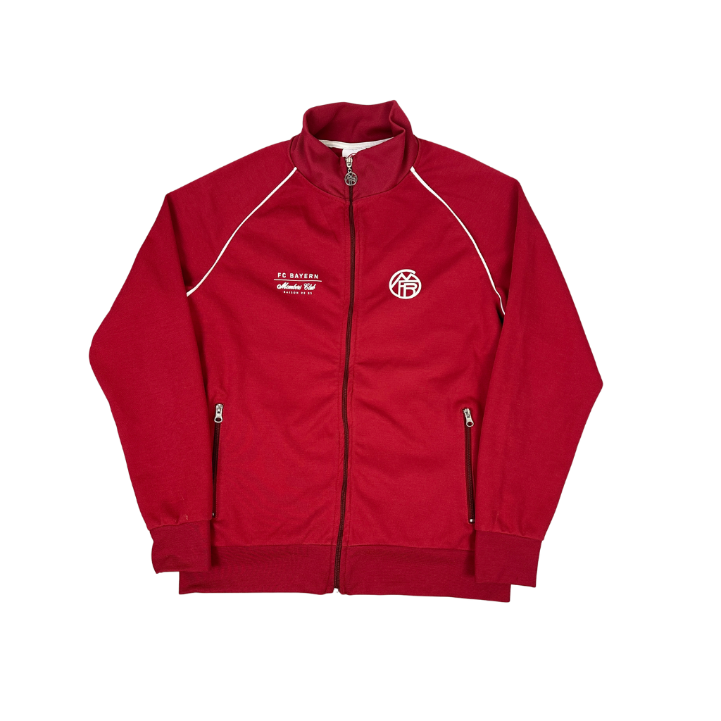 FC Bayern München Members Club Saison 22/23 Trainingsjacke Rot (L)